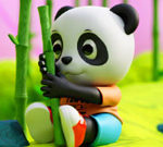 Coloring Book: Two Pandas