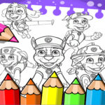 Paw Patrol Coloring Book