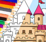 Coloring Book: Castle